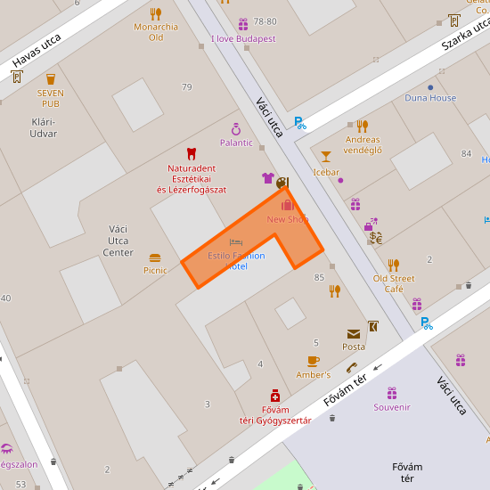 Hotel, Váci utca, Pest, 5th district, Budapest, V. kerület, Central Hungary, 1056, Hungary