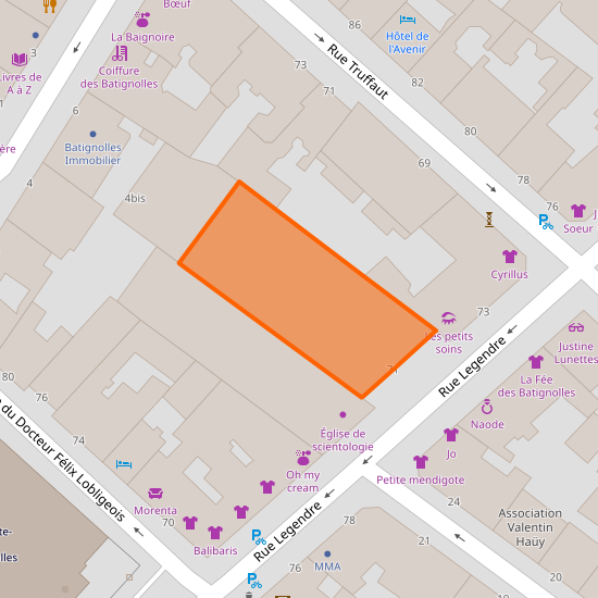 Rue Legendre, Quartier des 17th Arrondissement, Paris, Paris, FR75, IledeFrance