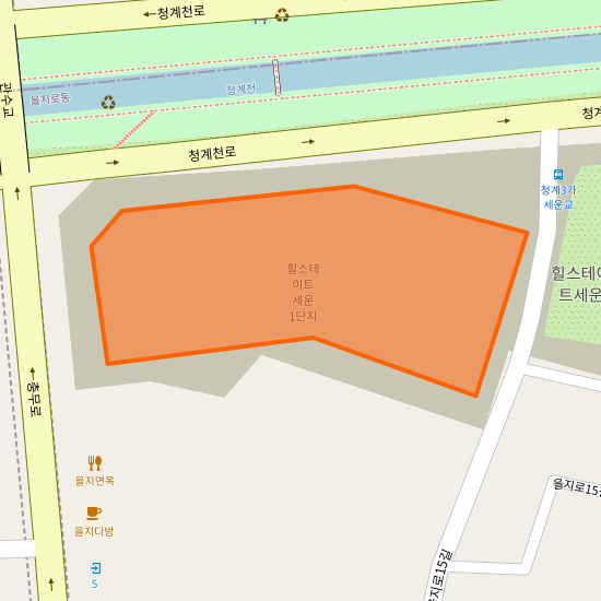 힐스테이트 세운 1단지, Eulji-ro 15-gil, Euljiro-dong, Jung-gu, Seoul, 04549, South Korea