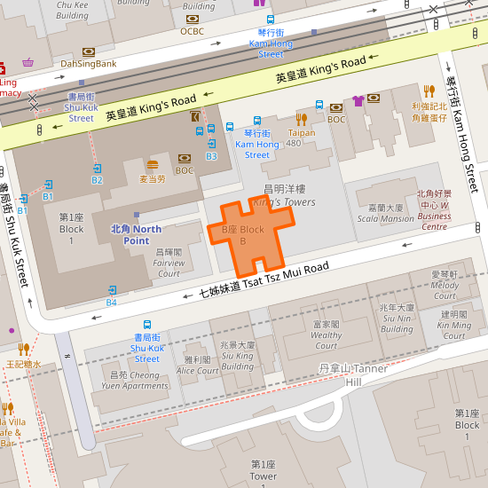 Block B, Tsat Tsz Mui Road, Tanner Hill, North Point, Eastern District, Hong Kong Island, Hong Kong, China