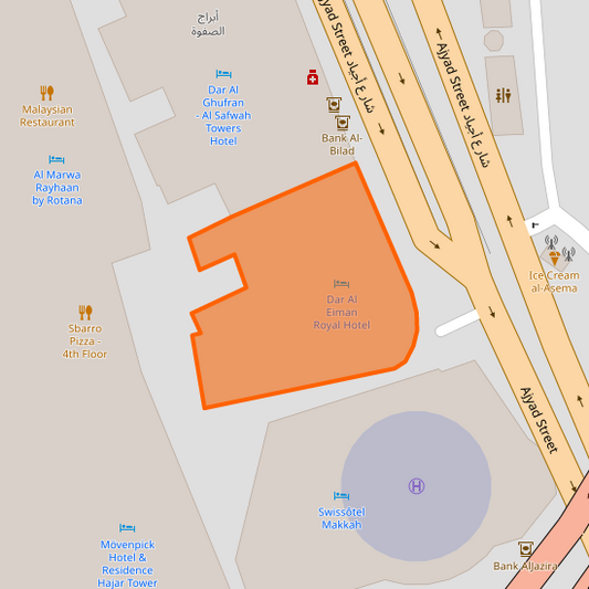 Ajyad Street, Al Hajlah, Makkah Al Mukarramah, Makkah Region, SA-02, 24231, Saudi Arabia