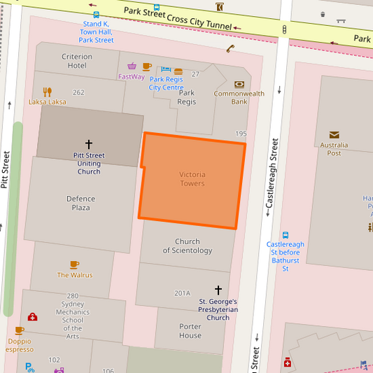 Victoria Towers, Castlereagh Street, Koreatown, Sydney, Sydney, Council of the City of Sydney, New South Wales, AU-NSW, 2000, Australia